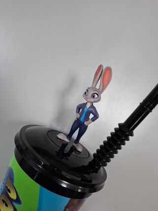 Zootrópolis 2 Vaso 50ml + Paja Disney Cine excl