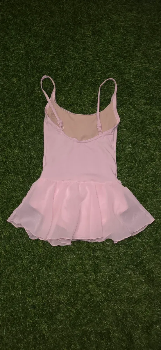 Malla Ballet Rosa con Falda T4