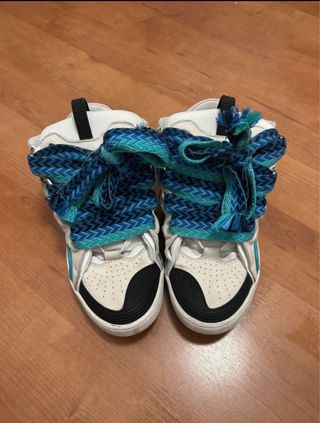 Sneakers Lanvin Curb Blu/Bianco