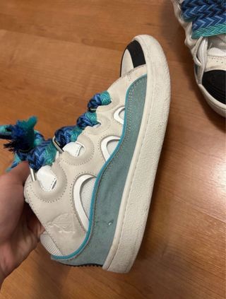 Sneakers Lanvin Curb Blu/Bianco