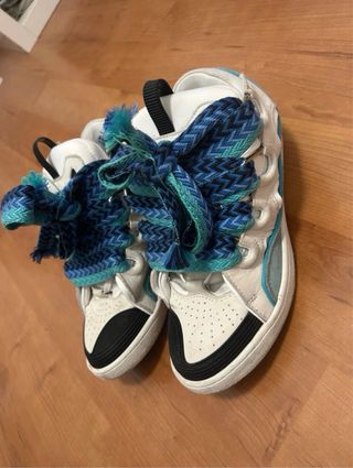 Sneakers Lanvin Curb Blu/Bianco