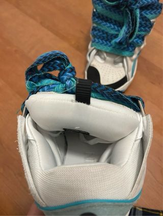 Sneakers Lanvin Curb Blu/Bianco