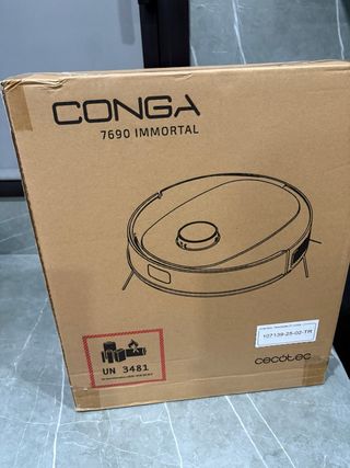 Robot aspirador Cecotec Conga 7690 Immortal Nuevo