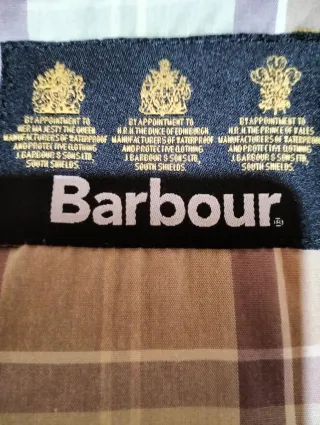 Cazadora Barbour Beige y Marrón