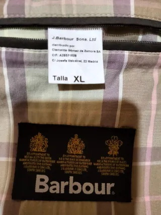 Cazadora Barbour Beige y Marrón