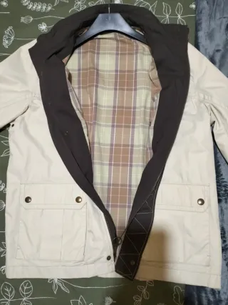 Cazadora Barbour Beige y Marrón