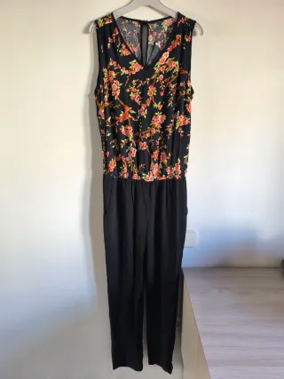 Mono largo estampado flores Talla M