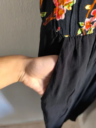 Mono largo estampado flores Talla M