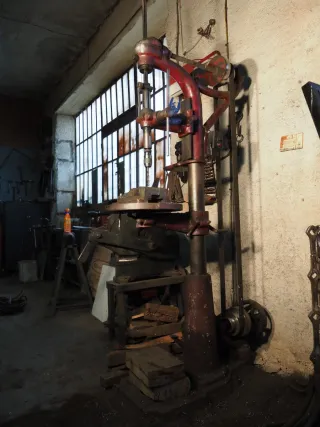 Taladro de columna industrial