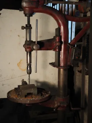 Taladro de columna industrial