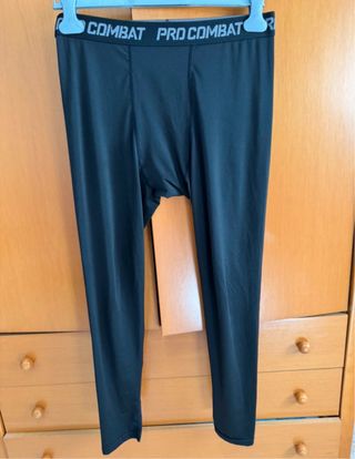 Mallas Pro Combat Talla L Negras