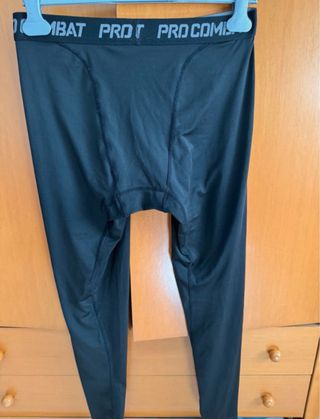 Mallas Pro Combat Talla L Negras