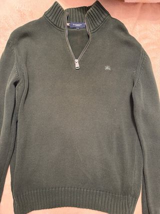 Jersey Burberry Verde Oliva Talla M