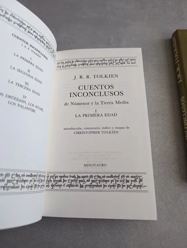 Cuentos Inconclusos I y II.  Tolkien. Minotauro