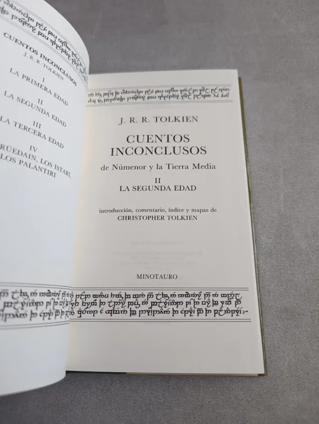 Cuentos Inconclusos I y II.  Tolkien. Minotauro