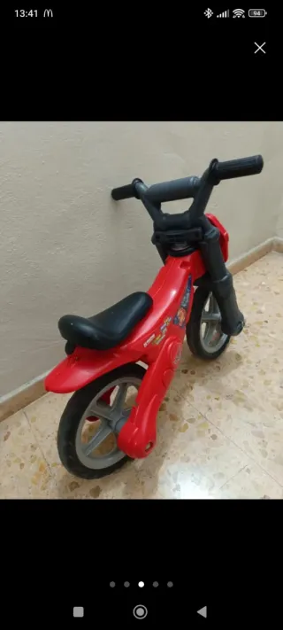 Bici de aprendizaje Cars