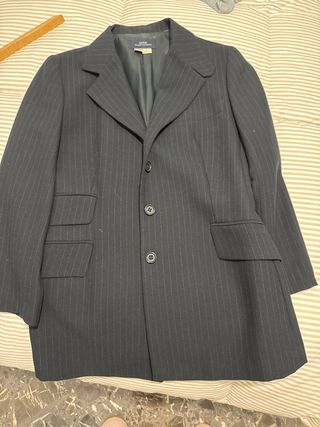 Blazer Zara Raya Diplomática Negro