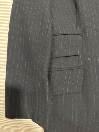 Blazer Zara Raya Diplomática Negro