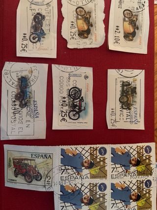 Lote de sellos españoles