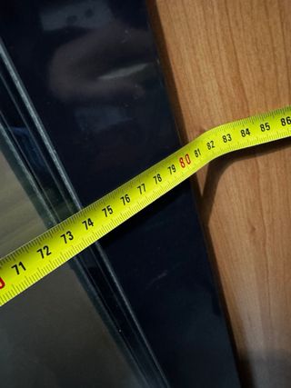 Puertas correderas aluminio con cristal 230x80