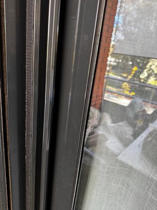 Puertas correderas aluminio con cristal 230x80