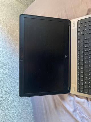 Portátil HP Negro/Plateado