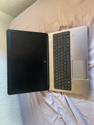 Portátil HP Negro/Plateado