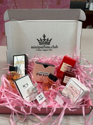 5 Mini Perfumes Chanel, Dior, Prada, YSL, Tom Ford