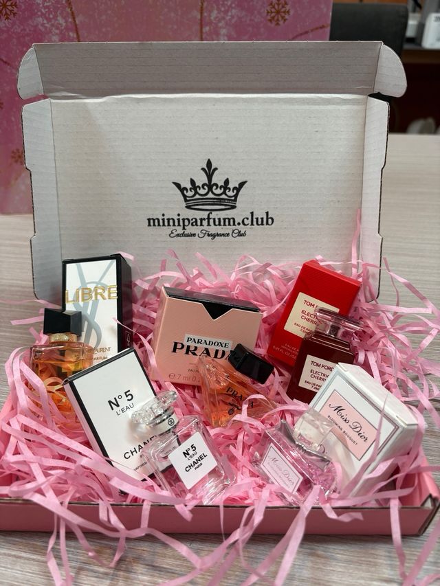 5 Mini Perfumes Chanel, Dior, Prada, YSL, Tom Ford