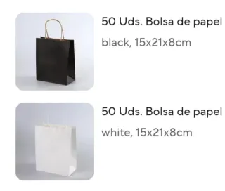 Lote 100 bolsas