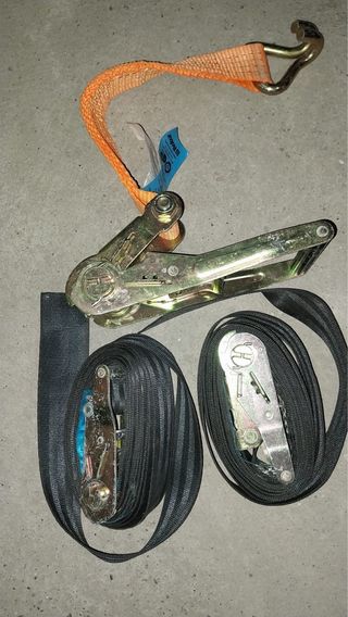 Set 2 Fasce a Cricchetto con Ganci