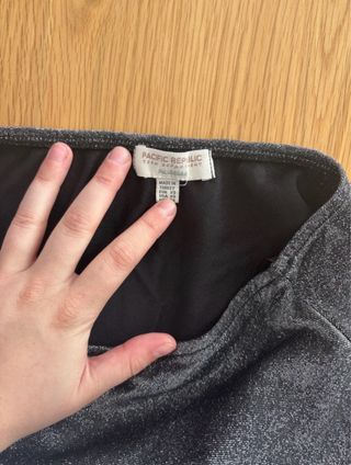 Top fiesta lentejuelas