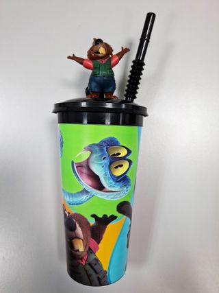 Zootrópolis 2 Vaso 50ml + Paja Disney Cine excl