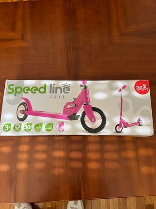 Patín infantil Speed Line rosa