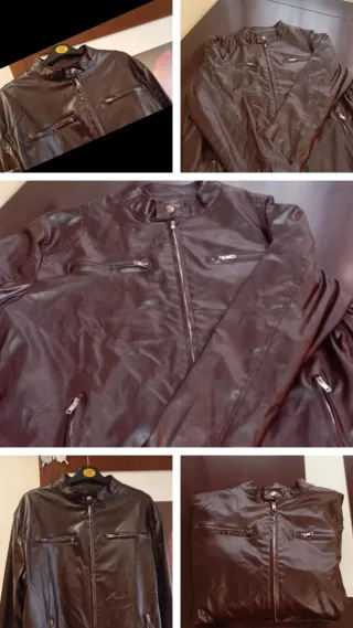 Chaqueta Bugatti* Piel Hombre Marrón como NUEVA