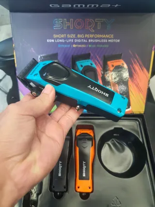 Máquina Clipper Gamma Shorty Azul