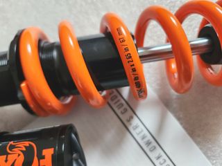 Amortiguador Fox DHX2 Factory Trunnion 205x65