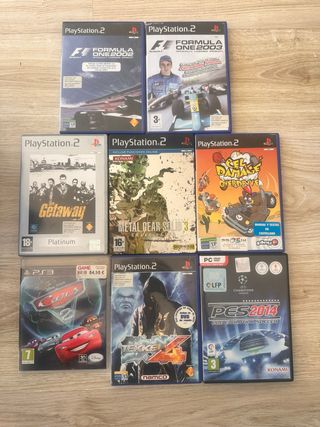 LOTE JUEGOS VARIADOS, PLAY STATION PS2, PC, PS3