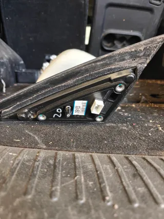 Retrovisor Kia Blanco con Intermitente LED La