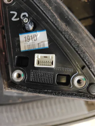 Retrovisor Kia Blanco con Intermitente LED La