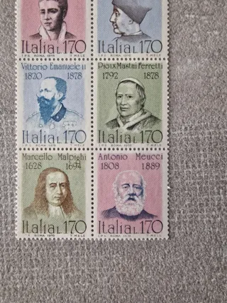 Foglietto francobolli Repubblica Italiana