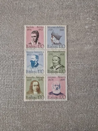 Foglietto francobolli Repubblica Italiana