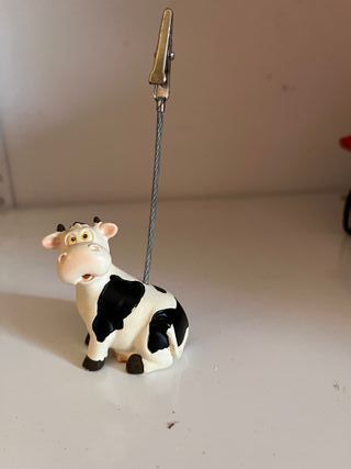 Soporte decorativo vaca