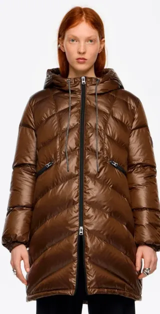 Plumífero Bimba y Lola Oliva Oscuro