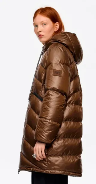 Plumífero Bimba y Lola Oliva Oscuro