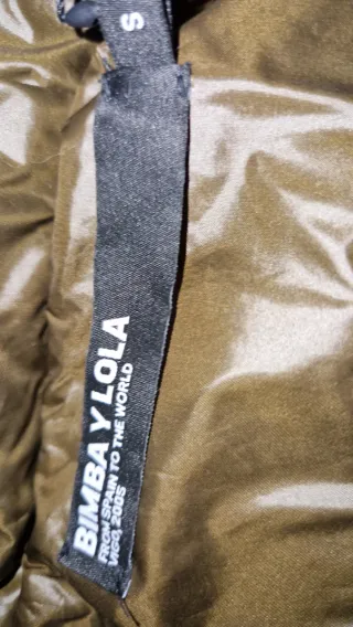 Plumífero Bimba y Lola Oliva Oscuro