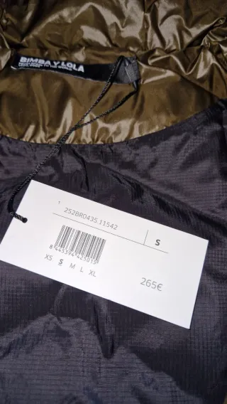 Plumífero Bimba y Lola Oliva Oscuro