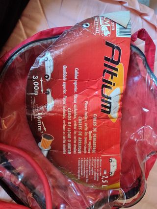 Cables de arranque coche 2.5m