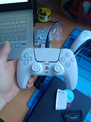 Mando Personalizado Sony Blanco