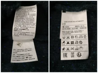 Maglione lana Benetton Uomo tg. L usato